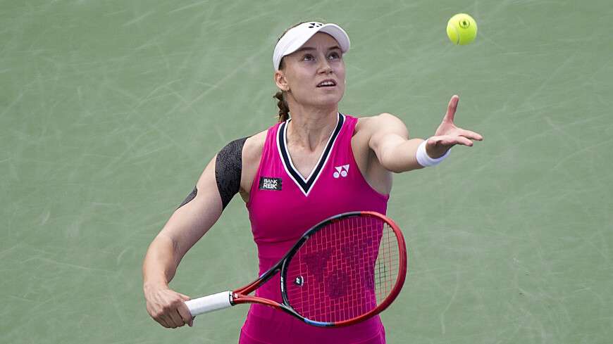Елена Рыбакина отказалась продолжать матч третьего круга турнира в Цинциннати