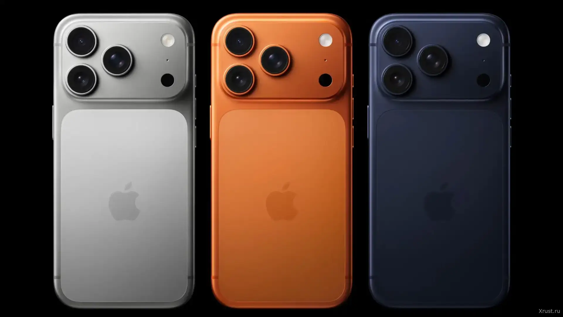 iPhone 17 Pro и Pro Max: новый дизайн, камеры 48 Мп Xrust